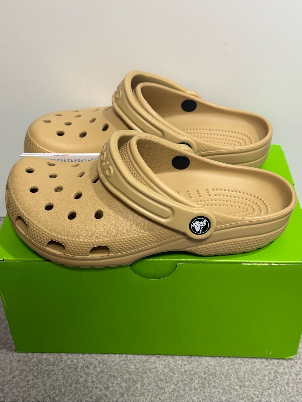 Crocs Classic Clog Wheat (Kids) Size 4 / Womens 6